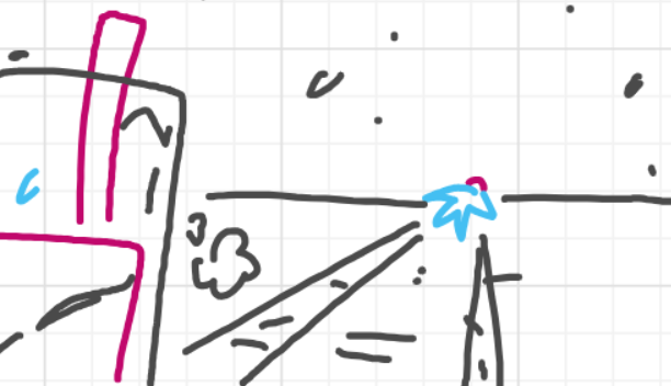 A panel from I've Been Everywhere, Man, episode nine of the Board Boards object show by Furretwalk/WalkingFurret.